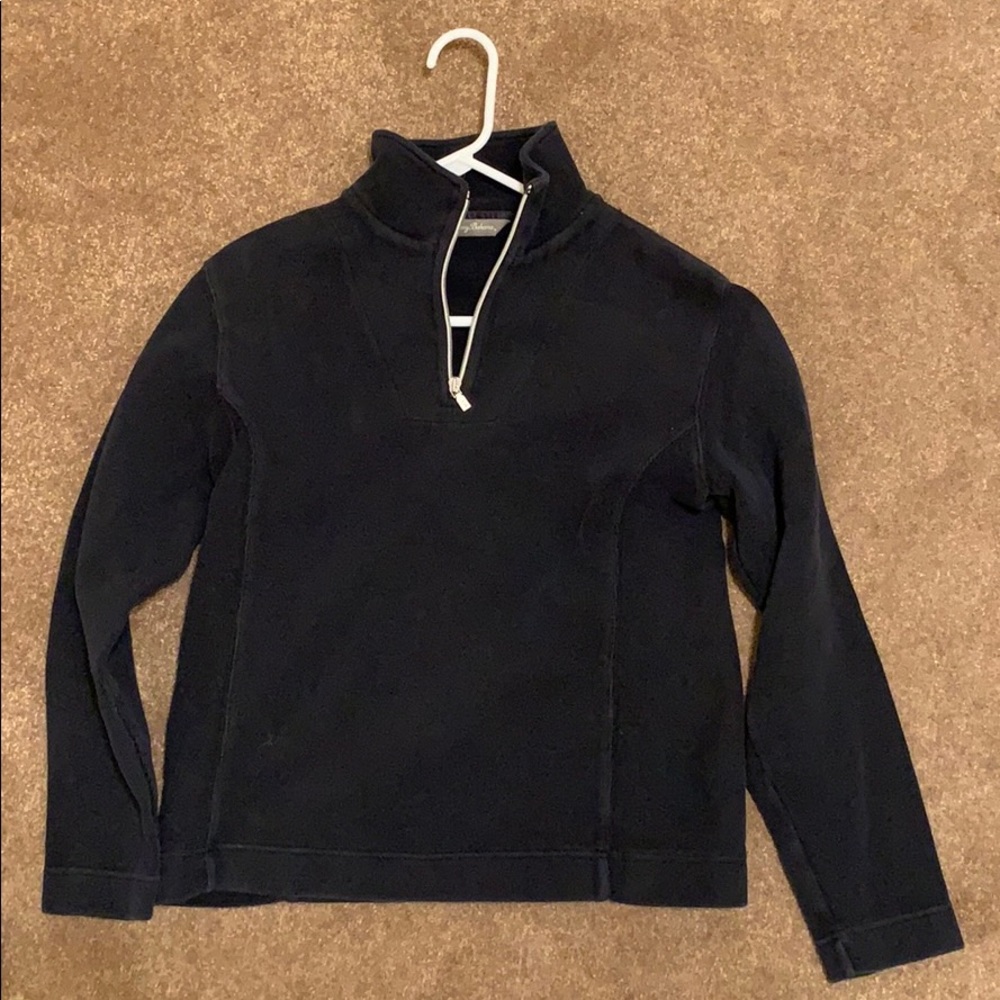 Tommy Bahama 3/4 zip pullover sweater
